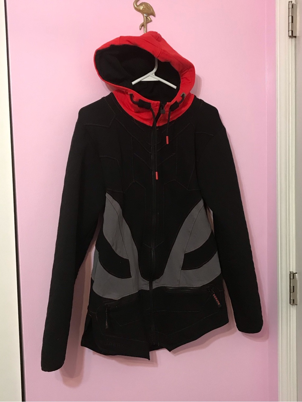 SuperX marvel odinson athletic jacket size medium